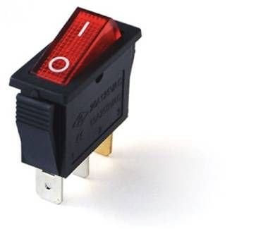 IC-113 Dar Işıklı Anahtar ON-OFF KCD3-101N