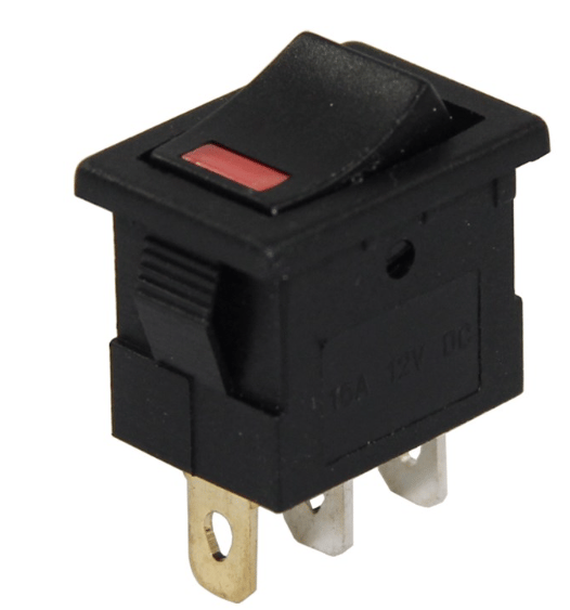 IC-118A Yükseltici Nokta Kırmızı Işıklı Anahtar 12V 15A