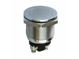 IC-182 D98 Buton Metal Düz Ø19mm PBS28B-2