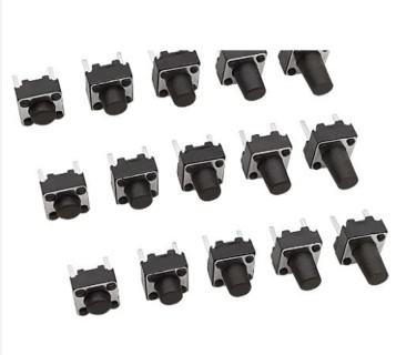 IC-200 6x6 9mm Buton 5 Li Paket Halinde