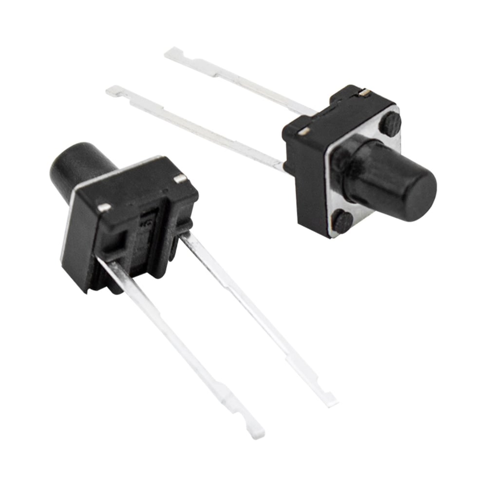 IC-200A Tact Switch (Buton) 6x6x3.5mm 2 Bacak 5 Li Paket Halinde