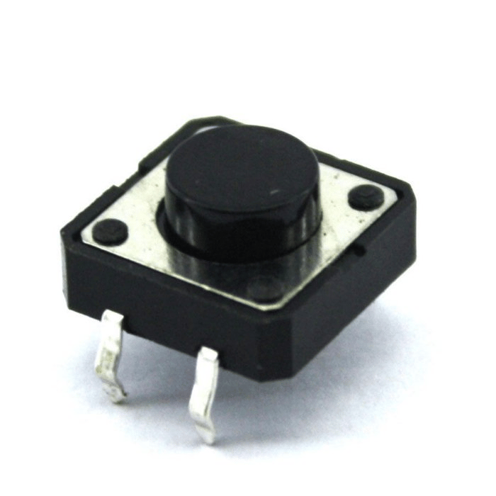 IC-202 Kare Buton Büyük Tac Switch 12x12x3mm 2 Li Paket Halinde