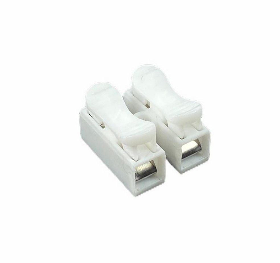 IC-272 2 Li Basmalı Beyaz Klemens