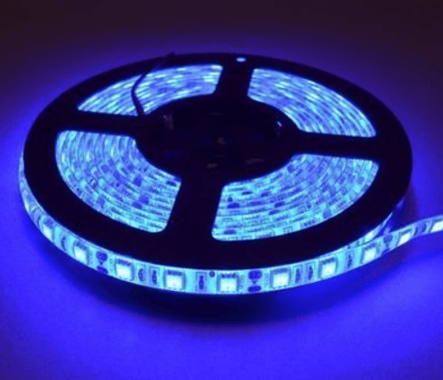 İnoled 4324-05 12 Volt 4040 Mavi 3 Çip 60 Led Silikonsuz İç Mekan Şerit Led - 5 Metre