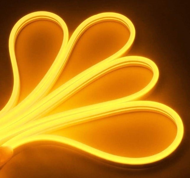 İnoled 4342-08-M 12 Volt DC Amber Neon Led - Metre