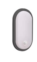 İnoled 5150-03 15W 4000K Sensörlü Sıva Üstü Doğal Beyaz Oval Armatür Led