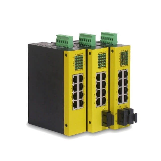 KTI Networks KSD-800M 8 Port Yönetilebilir Endüstriyel Ethernet Switch