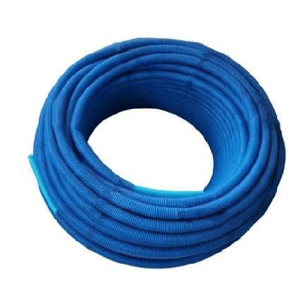 Kalde Pe-Rt 16X2 Spiral Kılıflı Boru Mavi - 100 Metre - .