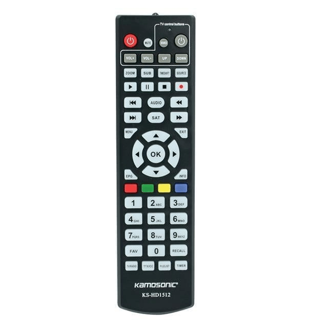 Kamosonic KS-HD1512 Full HD Uydu Alıcı Kumandası