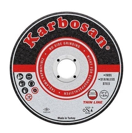 Kesme Taşı Karbosan 115 INOX - Karma Ücretsiz Kargo