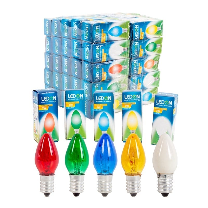 Ledon LD-1407R Parfüm Ampul Renkli 7 Watt E14