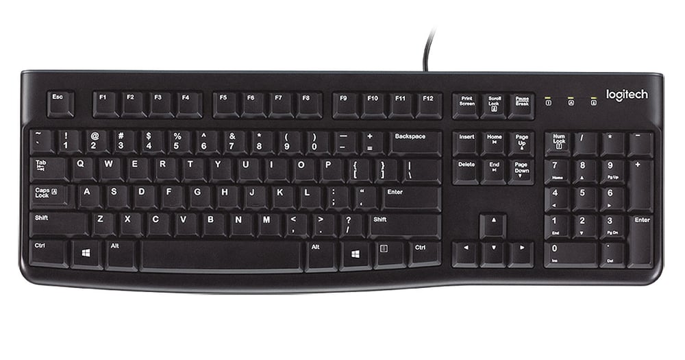 Logitech K120 920-002505 Türkçe Q Kablolu USB Klavye