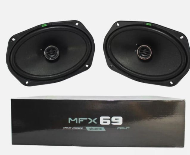 Machete MFX-69 150W Koaksiyel Oval Hoparlör 2 Li Paket Halinde