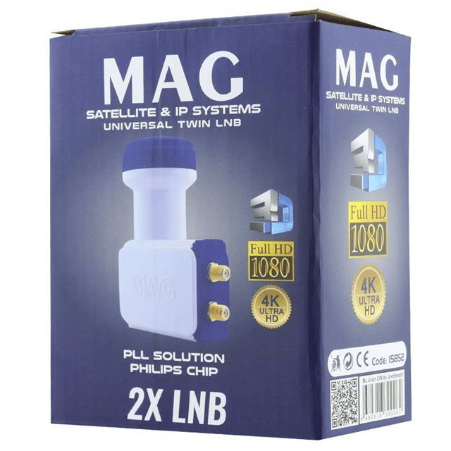 Mag Altın Uçlu Çiftli Lnb
