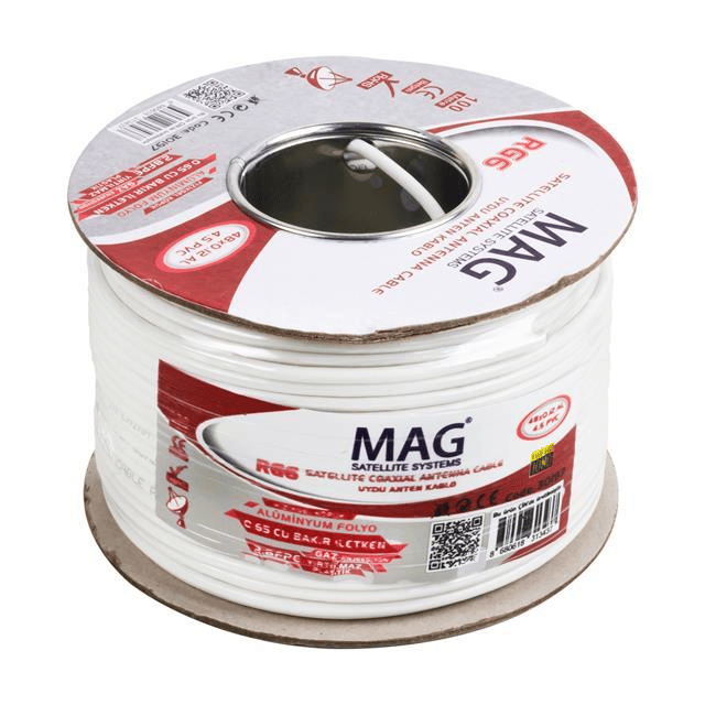Mag RG59 FA Mini Anten Kablosu 100 Metre