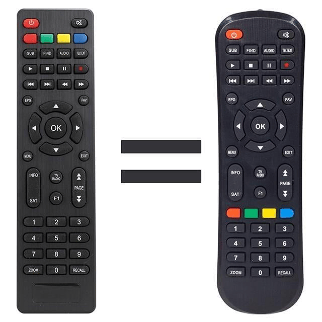 Magbox Uranüs / Rose 8030 HD / Digipol DP88 / Riosat RHD-900 / Mastertech MR-800 HD Uydu Kumandası