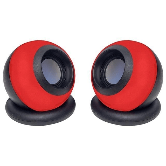 MagicVoice D-08L 1+1 USB Mini Oval Hoparlör - Speaker (2*3 Watt - 4 Ohm)