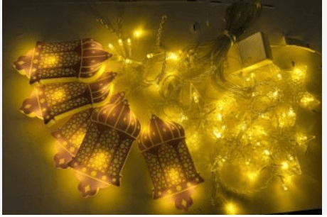 Magicline SNC-709-3 Animasyonlu Kandil Yıldız Set Led Perde Yılbaşı Süsü 60-90 Cm -3 Metre
