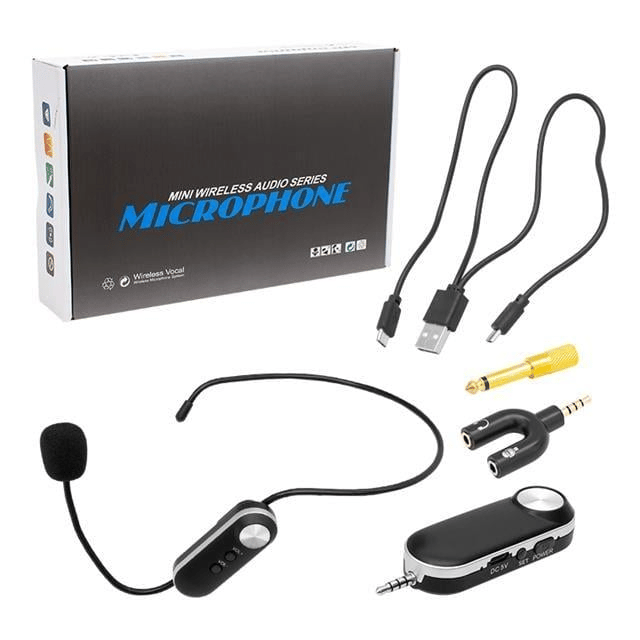 Magicvoice MV-1306H 1 Headset Kablosuz Uhf Telsiz Mikrofon