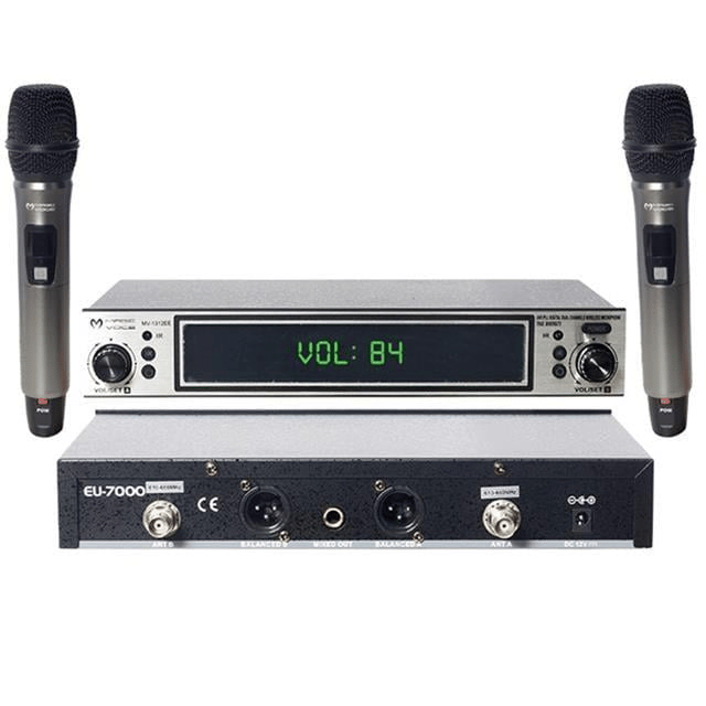 Magicvoice MV-1312EE UHF 2 El Kablosuz Telsiz Mikrofon