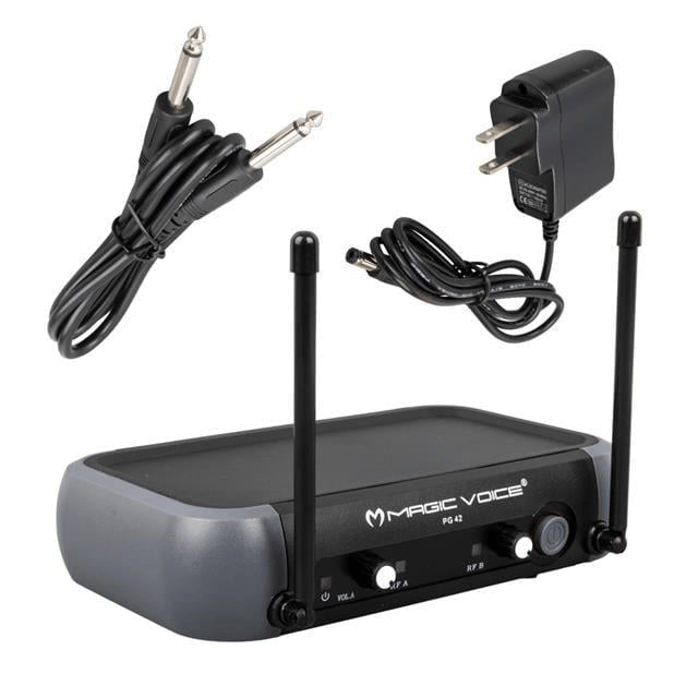 Magicvoice PG-42X Vhf 2 El Kablosuz Volüm Kont Telsiz Mikrofon
