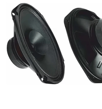 Massive MS-M690SQL 400 Watt Max Power + 100 Watt RMS Power Oval Midrange 2 Li Paket Halinde