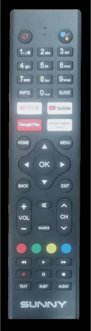 Maza-Mapp 1243 Sunny Ses Komutlu Lcd/Led Tv Kumandası