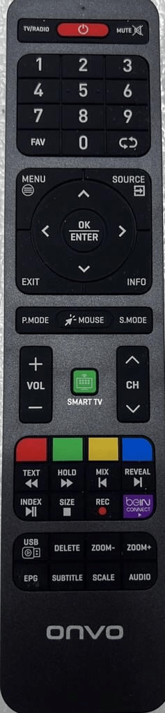 Maza-Mapp 1257 Onvo Beinsport Lu Smart Özellikli Lcd/Led Tv Kumandası