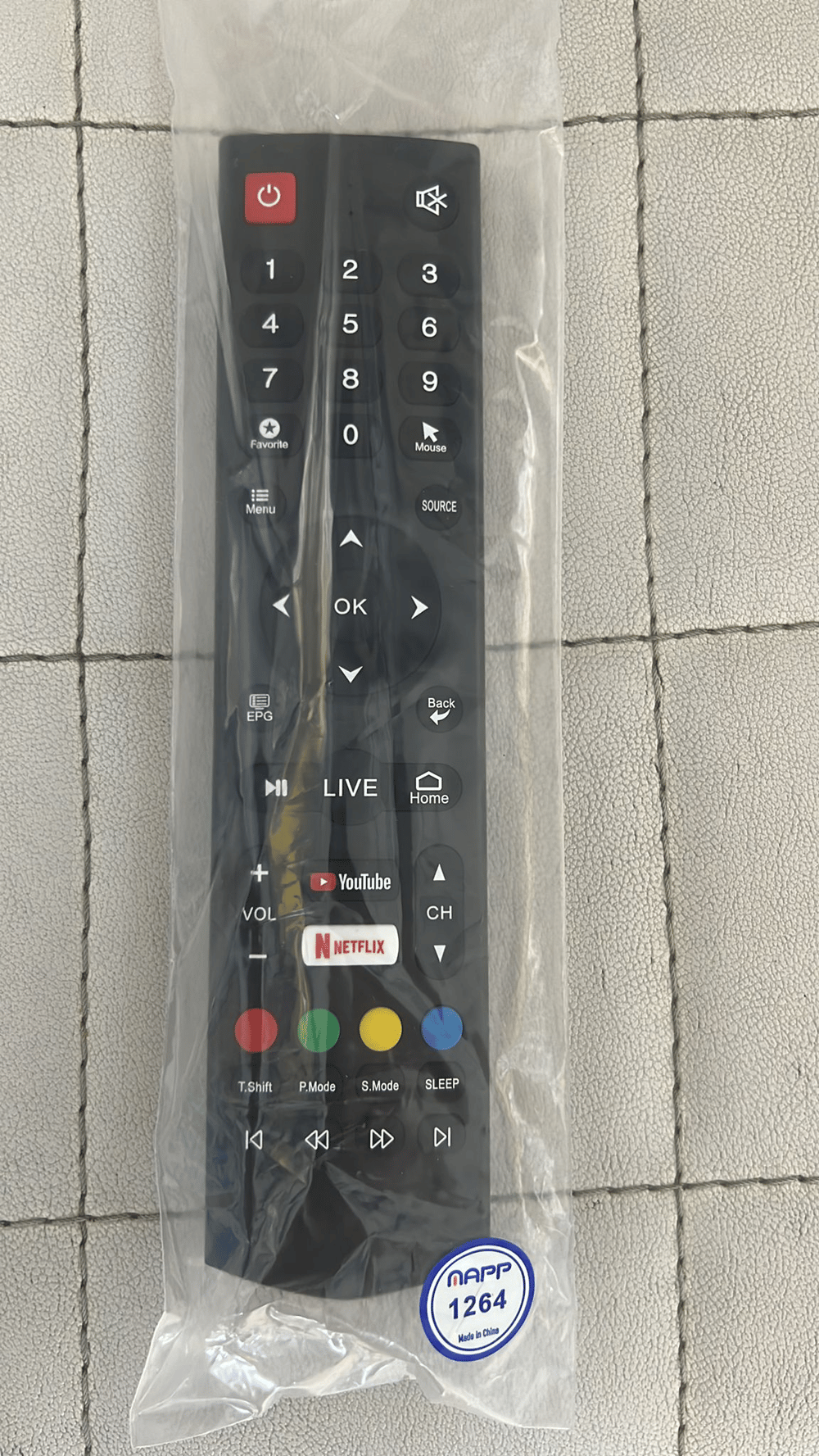 Maza-Mapp 1264 Redline Netflix Tuşlu Lcd/Led Tv Kumandası