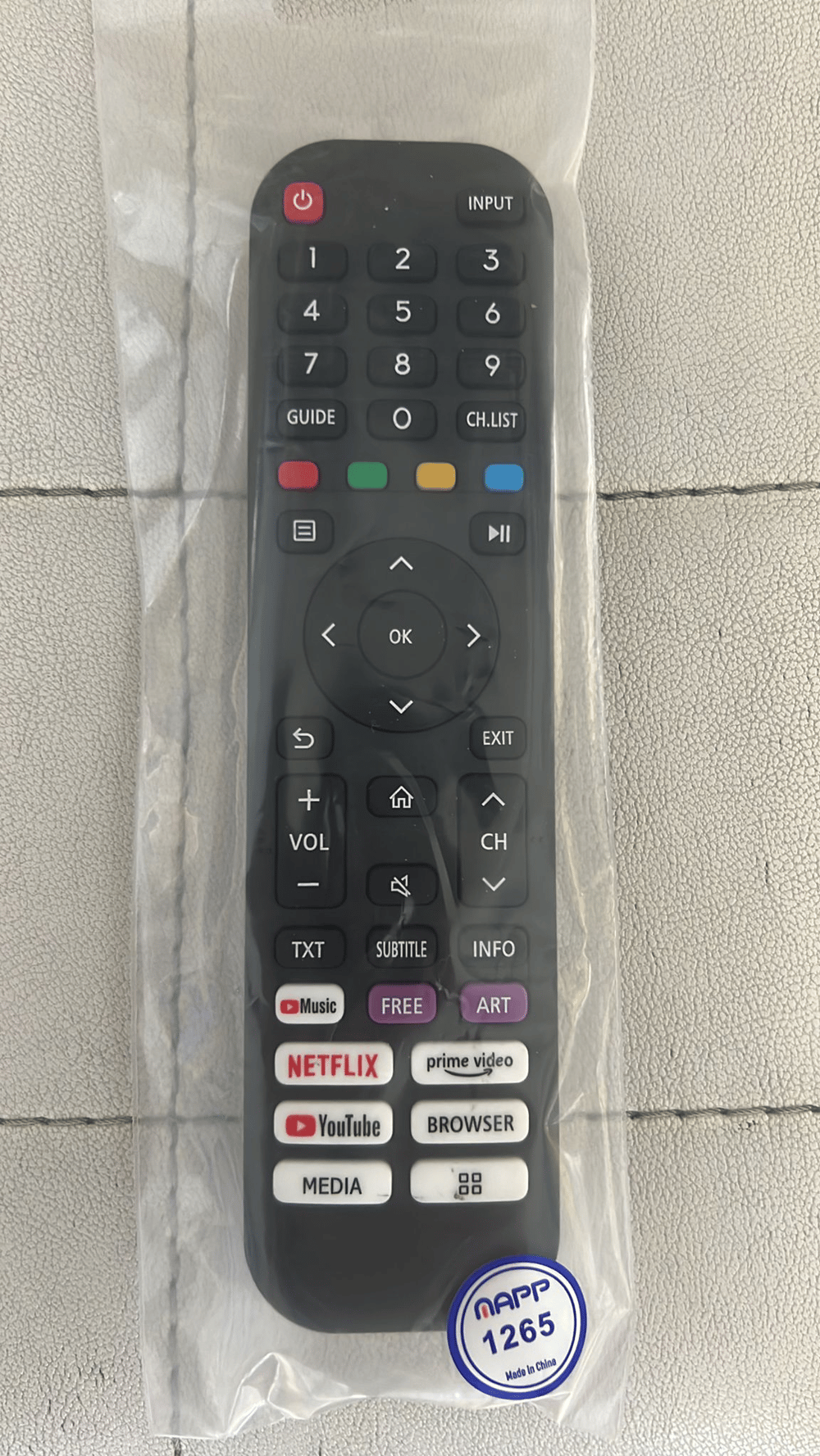 Maza-Mapp 1265 Awox Netflix Tuşlu Lcd/Led Tv Kumandası