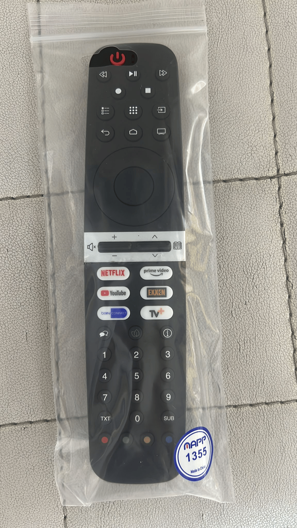 Maza-Mapp 1355A Arçelik Ses Komutsuz Android Lcd/Led Tv Kumandası