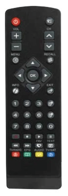 Maza-Mapp 1565 Samux 3500 Hd Uydu Alıcı Kumandası