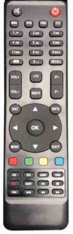 Maza-Mapp 1709 Korax Ip Plus Hd V3 Uydu Kumandası