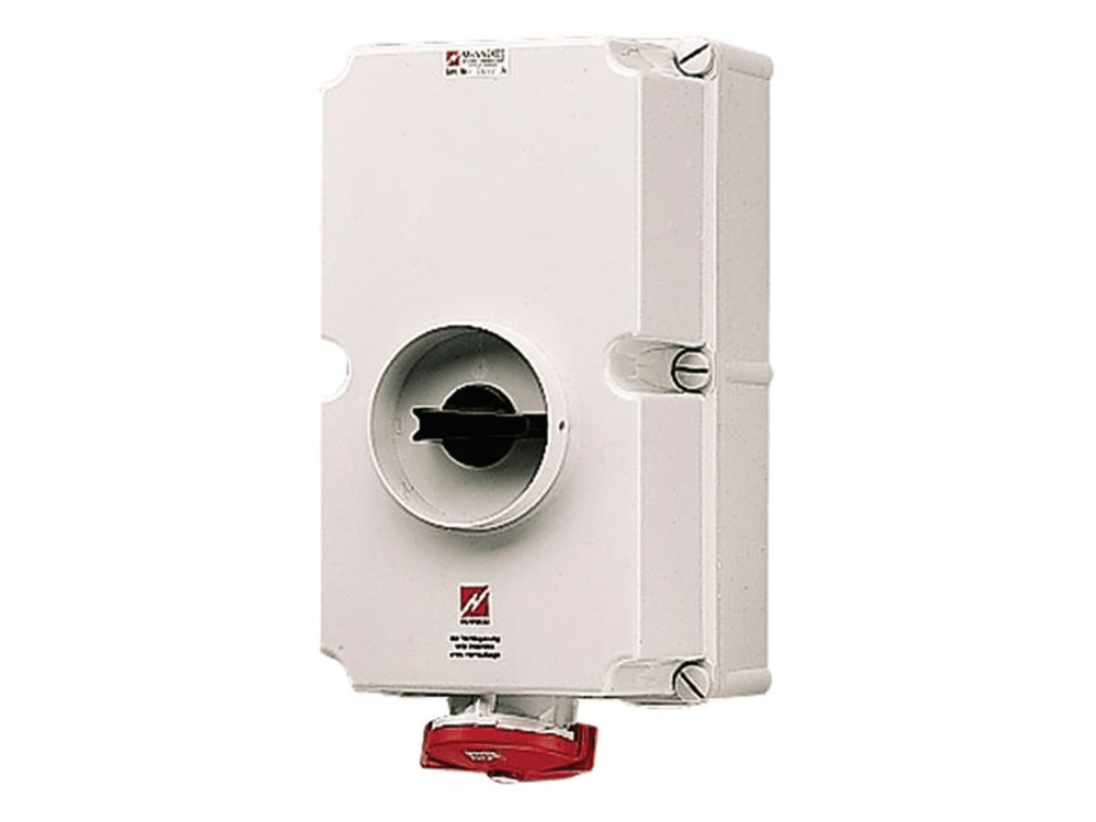 Mennekes 2765012 CEE socket 5-pole 125A 400V IP67
