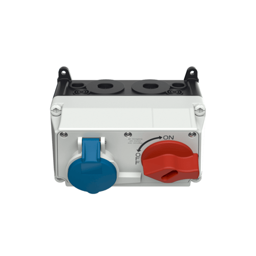 Mennekes 7603 Duvara Monte Priz DUO 16A 230V IP44