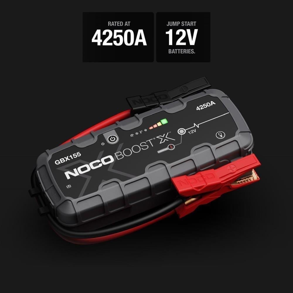 NOCO Boost GBX155 12V 4250 Amper Lityum Akü Takviye + Powerbank + LED Lamba + Eva Çanta