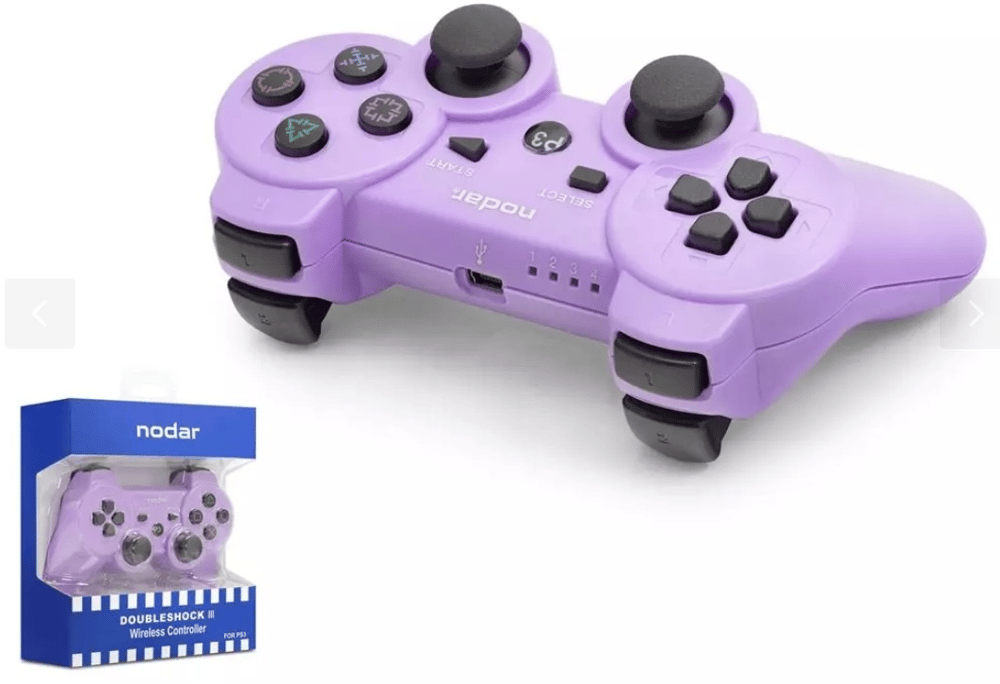 Nodar ND600E Wireless Ps3 Gamepad Lila