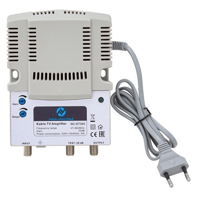 Novacom NC-KT340 47-862 Mhz 34 dB Kablo TV Amplifier Hat Yükseltici