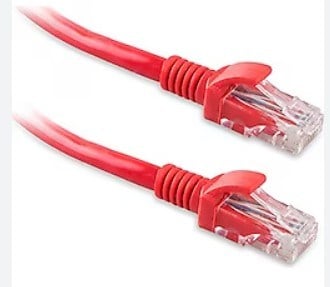 OJC Cat 6 UTP Patch Cord 0.3 Mt Kırmızı Cat6 Kablo