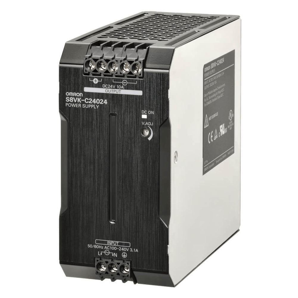 Omron S8VK-C24024 Ray Tipi Güç Kaynağı 24V DC 10A