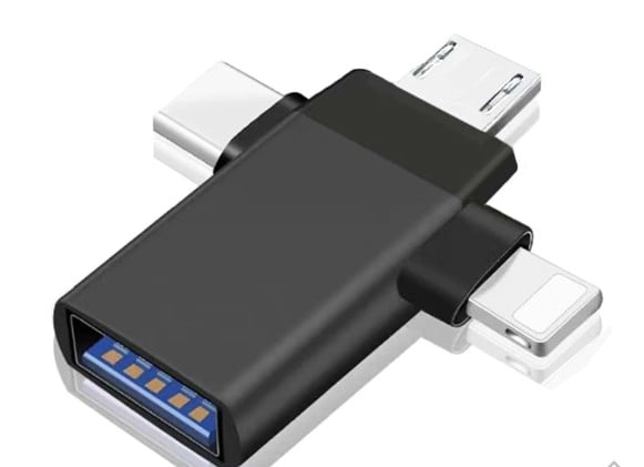 Onezero ZR172 Usb to Type-C/Micro/Lightning Otg Aparat