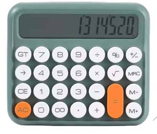 Onezero ZR741 JN-800 Junno Yeşil Hesap Makinesi