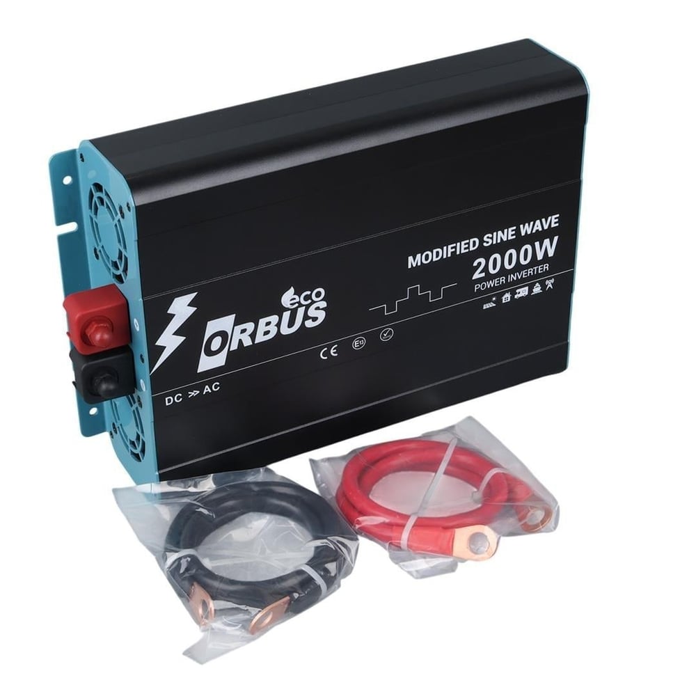 Orbus MSE2000W Eco Modified Sinus 12 Volt 2000 Watt İnvertör