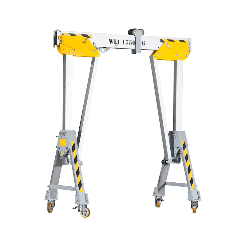 PLANETA 77000095 RLPK‑S‑6 alüminyum köprülü vinç, 750 kg taşıma kapasitesi