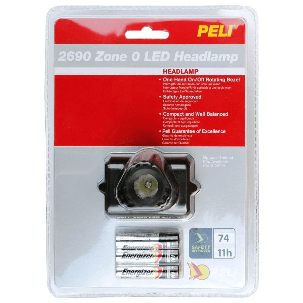 Peli 2690 HeadsUp Lite Zone 0 Headlamp Kafa Lambası