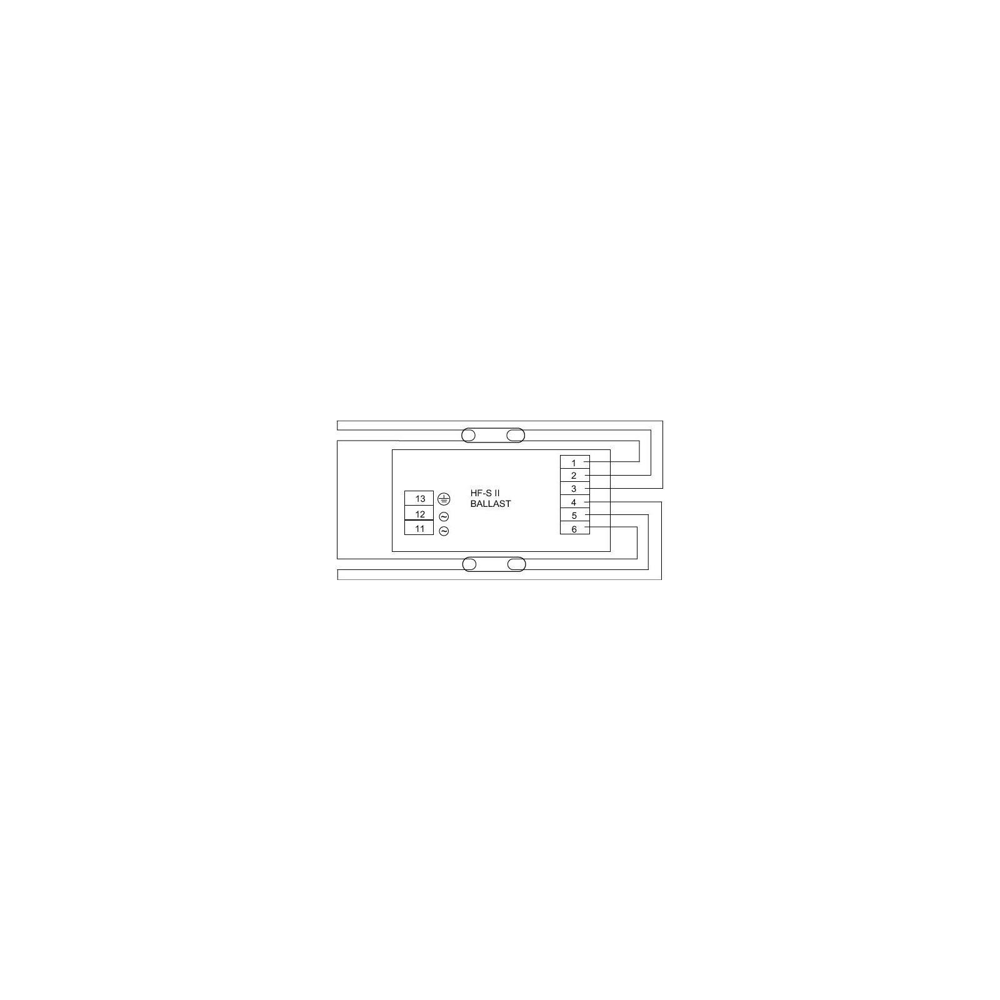 Philips 90553300 HF-S 218/236 TL-D II Elektronik Balast