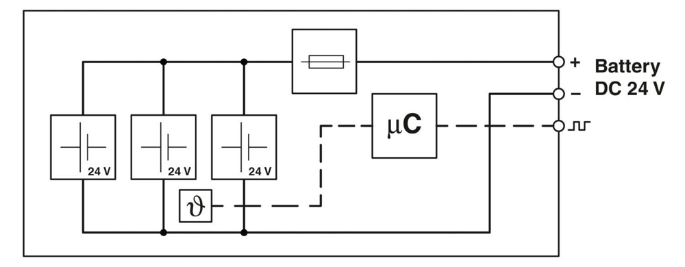 Phoenix Contact- 1460923 UPS-BAT/LI/24DC/284WH - Akü modülü