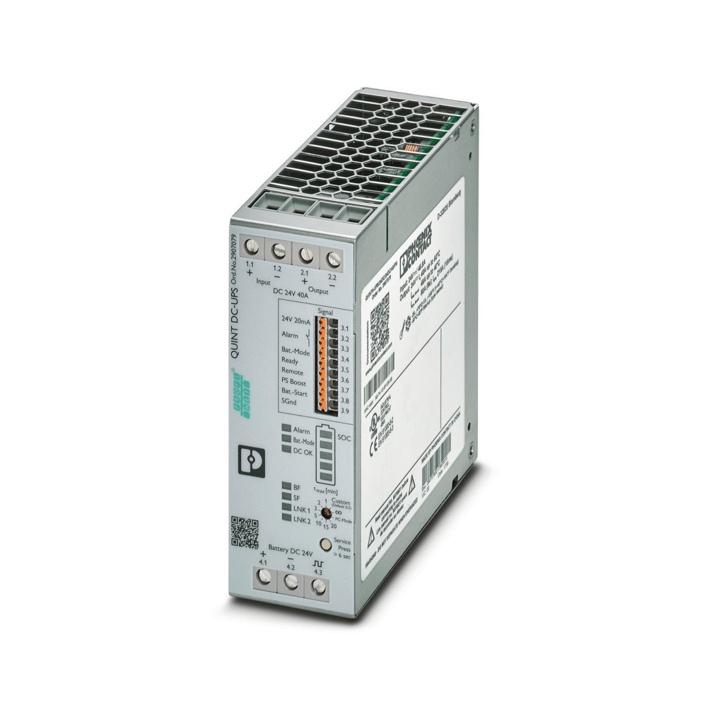 Phoenix Contact- 2907079 QUINT4-UPS/24DC/24DC/40/PN - Kesintisiz güç kaynağı