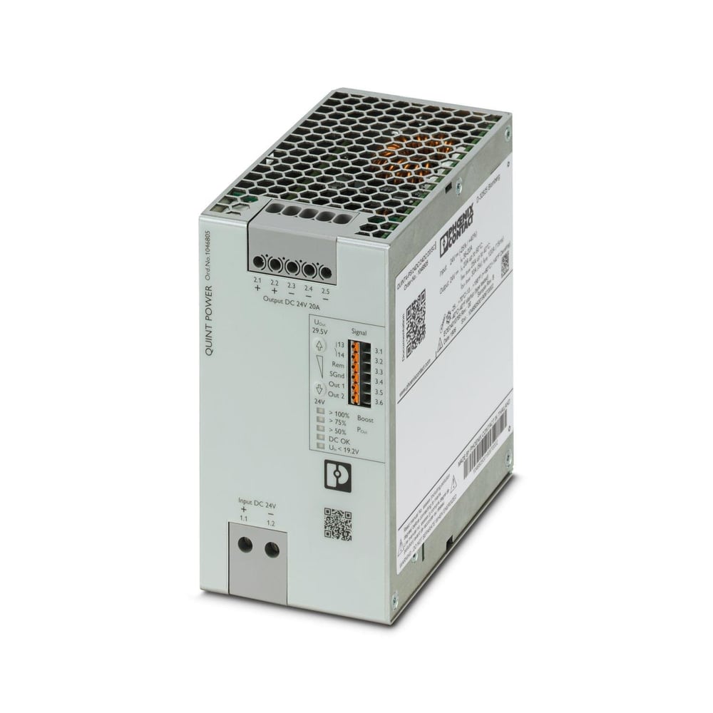 Phoenix Contact 1046805 QUINT4-PS/24DC/24DC/20/SC – DC/DC dönüştürücü