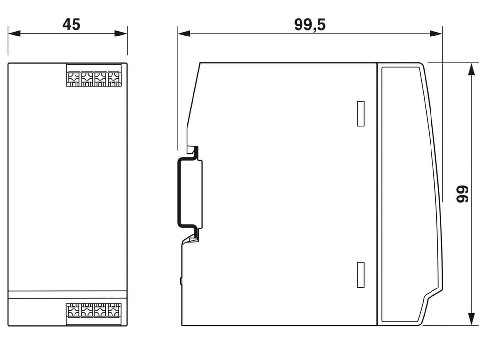 Phoenix Contact 1292316 FIL-1S-1-20A-230AC-PT - 20 A 230 V AC 220 V DC EMC Filtresi